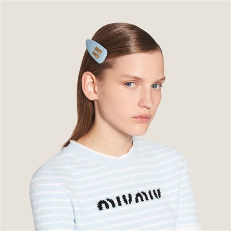 miu miu hair clip|miumiu headbands.